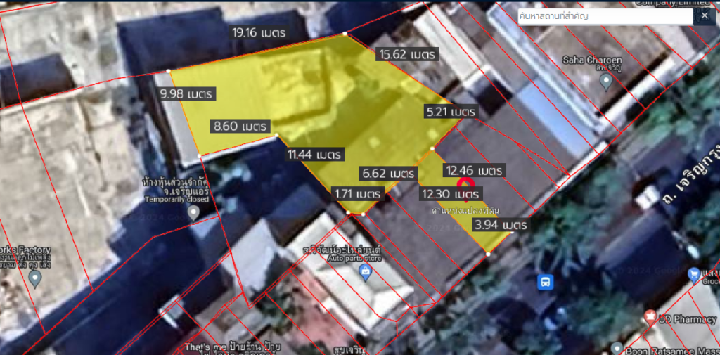 ขาย ที่ดินพร้อมสิ่งปลูกสร้าง 99 ตร.ว. ใกล้ ซ.เจริญกรุง80 ใกล้เอเซีย ทีค เยื้องโรงแรมทองธารา - Image 2